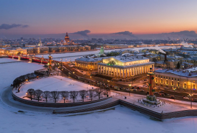 Тур в Санкт-Петербург на поезде