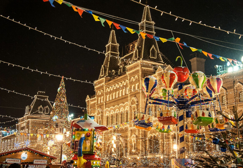 Новогодняя Москва