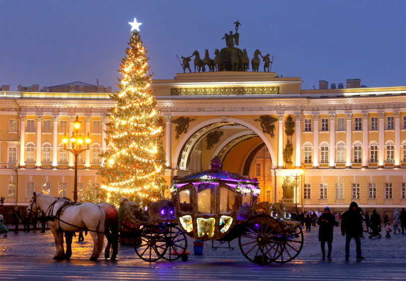 Тур в Санкт-Петербург перед Новым годом